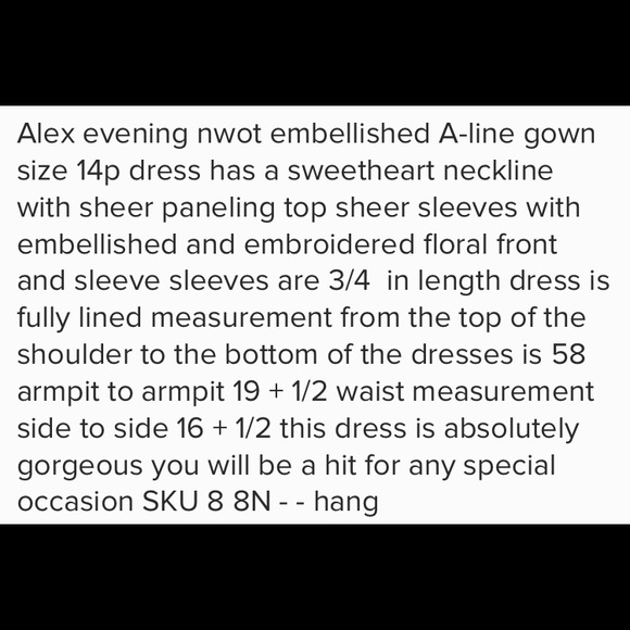 Alex Evenings Dress - Picture 4 of 7